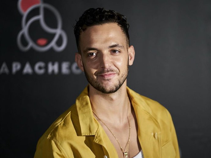 C Tangana attends to 'El Tablao Flamenco La Pacheca' premiere at Las Ventas bullring in Madrid, Spain.