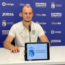 Roman Zozulya, jugador del Fuenlabrada