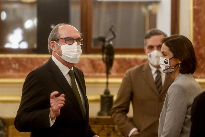 Archivo - El exministro socialista Ángel Gabilondo en el acto de toma de posesión para el cargo del Defensor del Pueblo, a 18 de noviembre de 2021, en Madrid, (España).