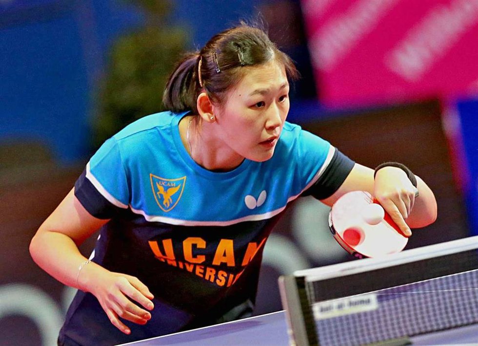 María Xiao, jugadora del UCAM Cartagena TM