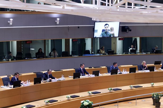 Reunió del Consell europeu per tractar el conflicte ucrans a Brusselles