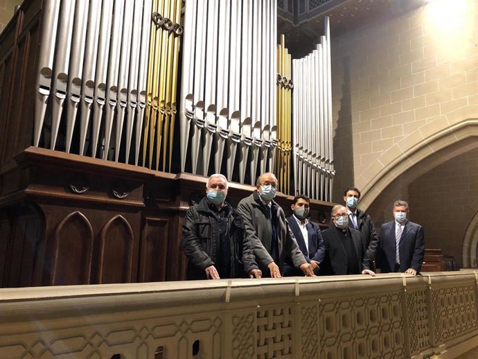 La DPT colabora en la restauración del Órgano de la Catedral de Teruel con 15.000 euros.