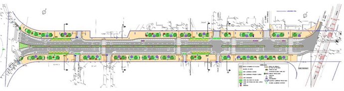 El Gobierno de Zaragoza aprueba el proyecto definitivo de reforma de la avenida Cataluña.