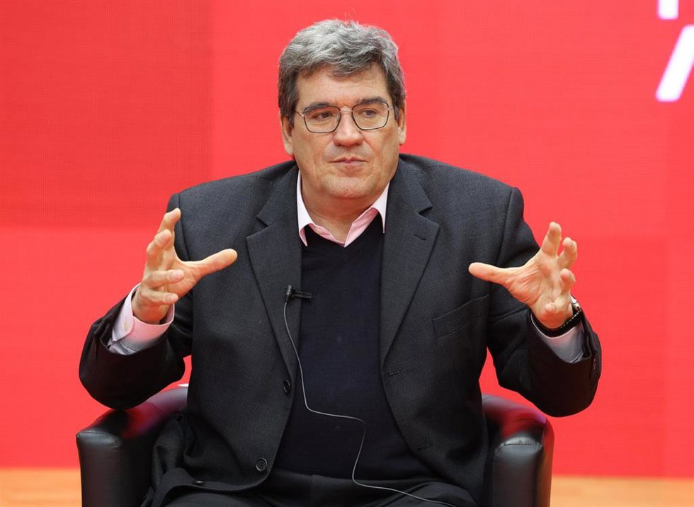 El ministro de Inclusión, Seguridad Social y Migraciones, José Luis Escrivá