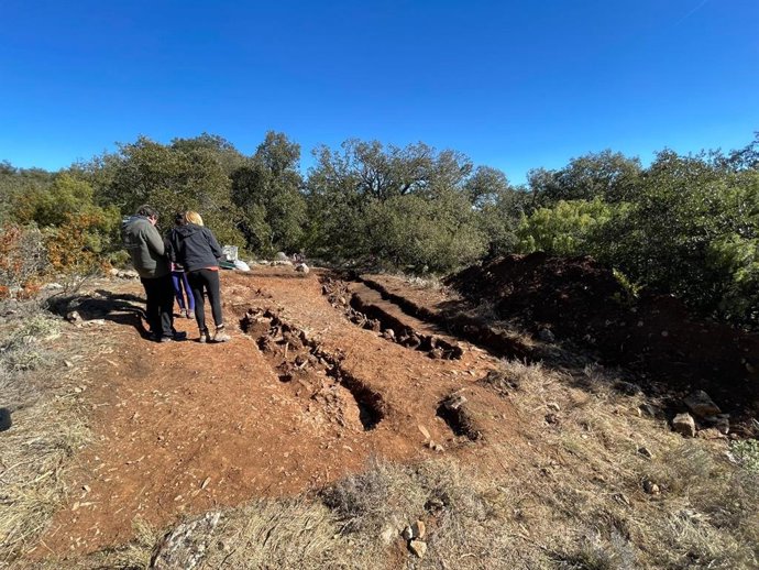 Imatge de les excavacions a Prades