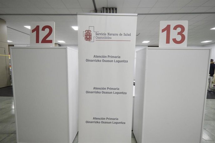 Archivo - Centro de vacunación pediátrica en el seminario de Pamplona, a 16 de diciembre de 2021, en Pamplona, Navarra (España). 