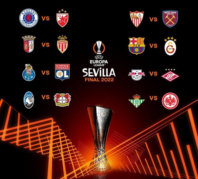 Sorteo de los octavos de final de la Liga Europa (UEFA Europa League) 2021/22