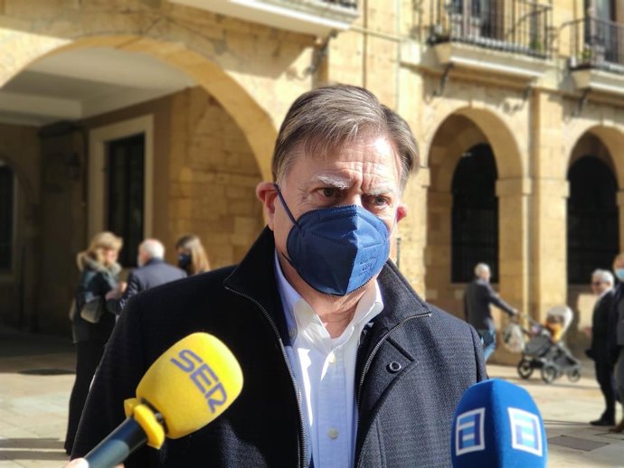 El alcalde de Oviedo, Alfredo Canteli.