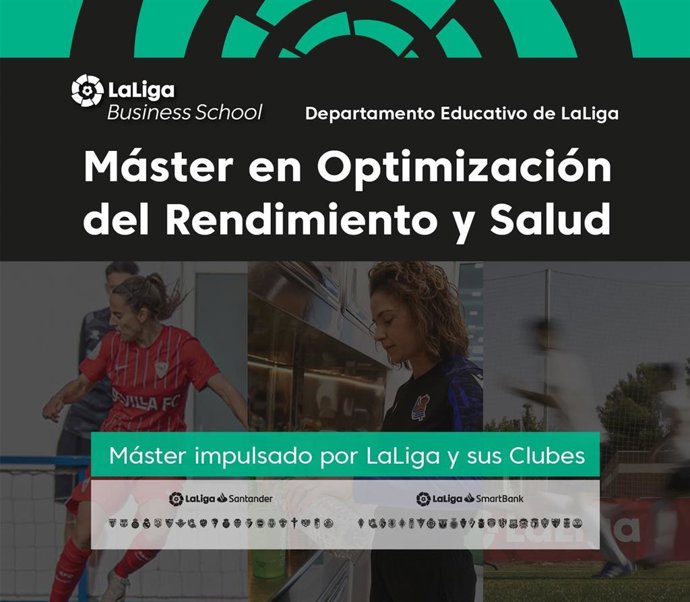 LaLiga lanza un máster para optimizar el rendimiento y la salud de los deportistas profesionales.