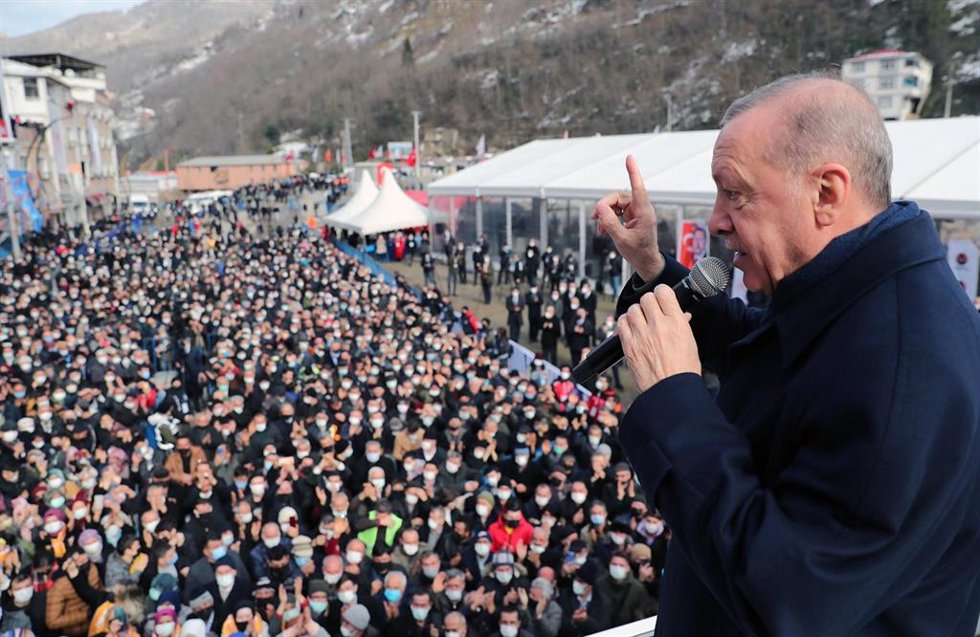 El presidente de Turquía, Recep Tayyip Erdogan 