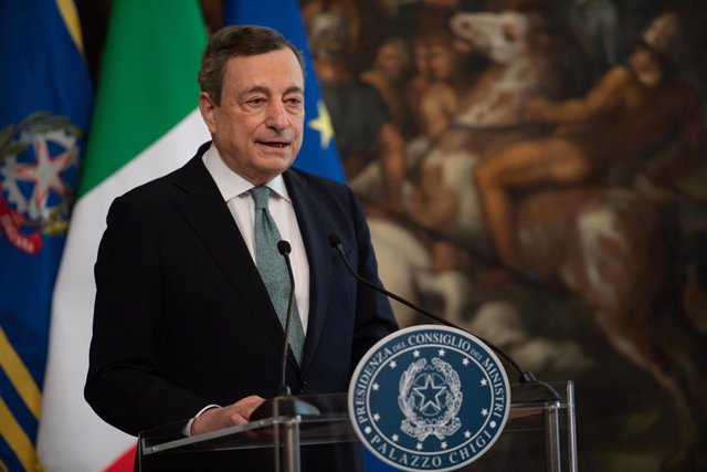 Mario Draghi, primer ministro de Italia