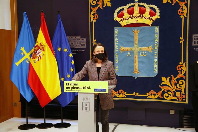 Melania Álvarez, portavoz del Principado