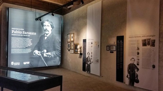 Sala exposición sobre Pablo Sarasate.