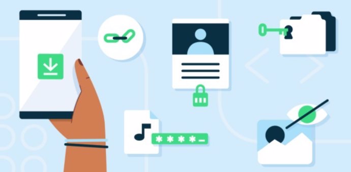 Sección de Seguridad de datos de las apps Android en Google Play Store