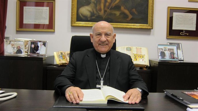 Archivo - El arzobispo emérito de Zaragoza,  Vicente Jiménez Zamora. Archivo