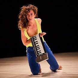 La artista Laila Tafur.