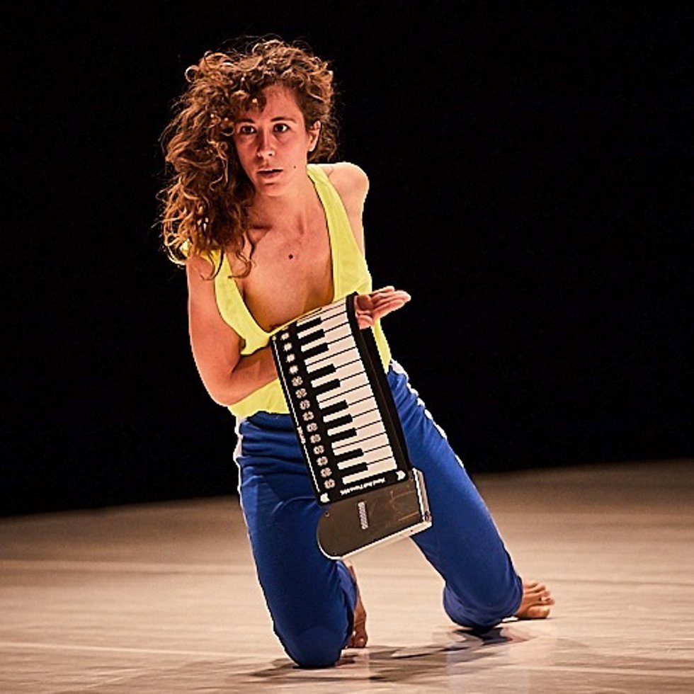 La artista Laila Tafur.