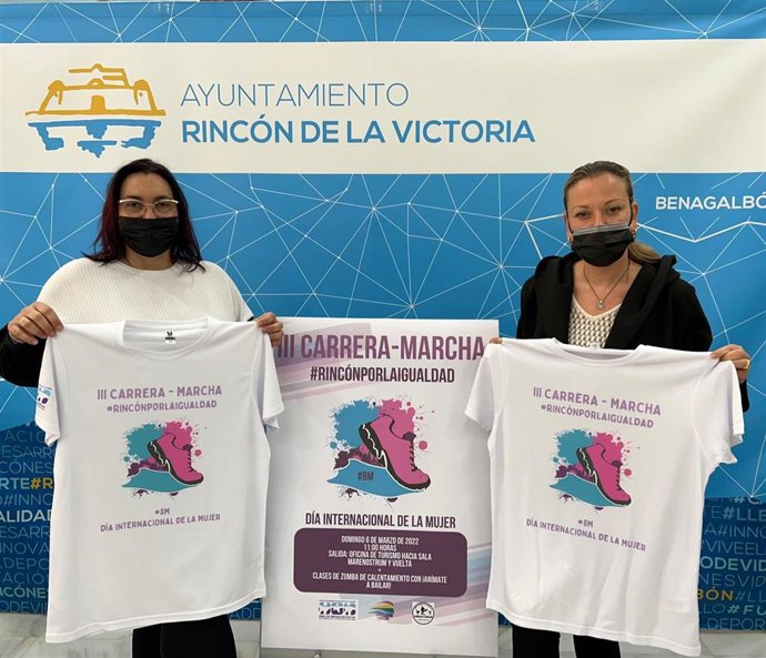 Rincón de la Victoria celebra el 6 de marzo la III Carrera-Marcha Rincón por la Igualdad con motivo del 8M