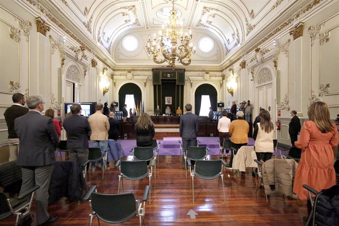 Pleno de la Diputación de Pontevedra