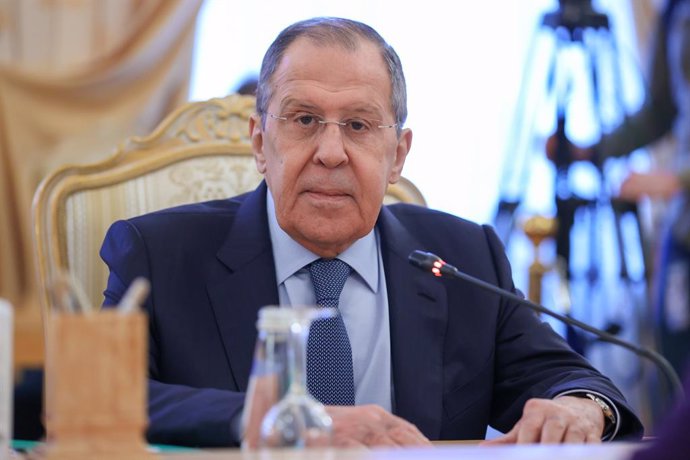 Archivo - El ministro de Exteriores de Rusia, Sergei Lavrov