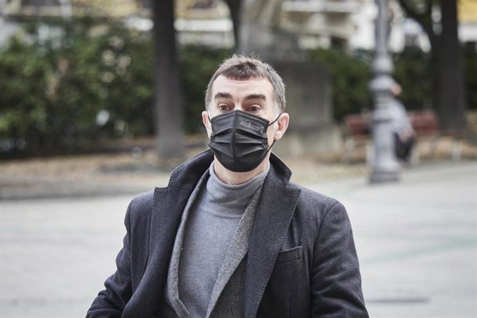 Archivo - El consejero de Políticas Migratorias y Justicia del Gobierno de Navarra, Eduardo Santos.