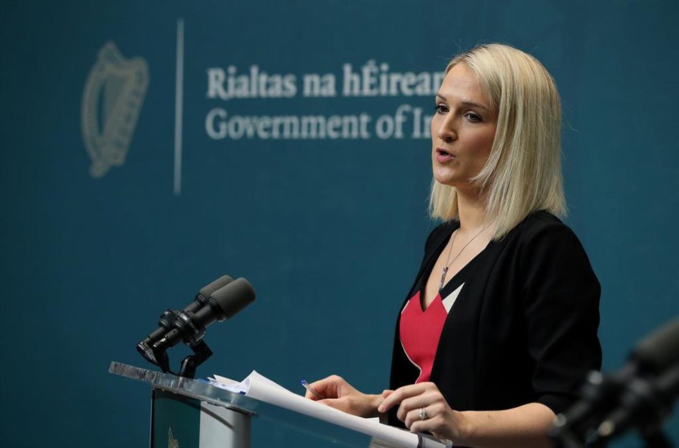 Archivo - La ministra de Justicia de Irlanda, Helen McEntee