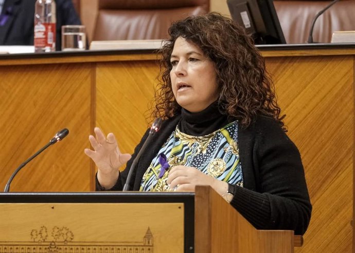 Maribel Mora, parlamentaria andaluza de Adelante Andalucía.