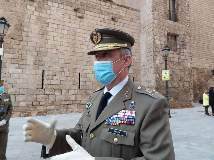 El comandante Fernando Luis Gracia Herreiz, toma el cargo de Comandante General de Baleares.