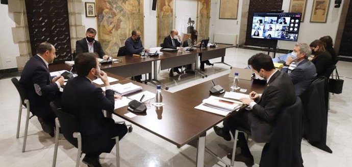 Momento de la V sesión del Pleno de la Comisión Rectora del Sistema de Formación y Calificación Profesional