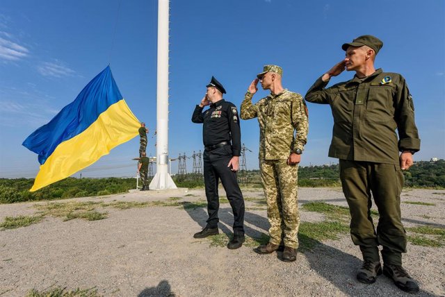 Archivo - Imagen de archivo de militares ucranianos