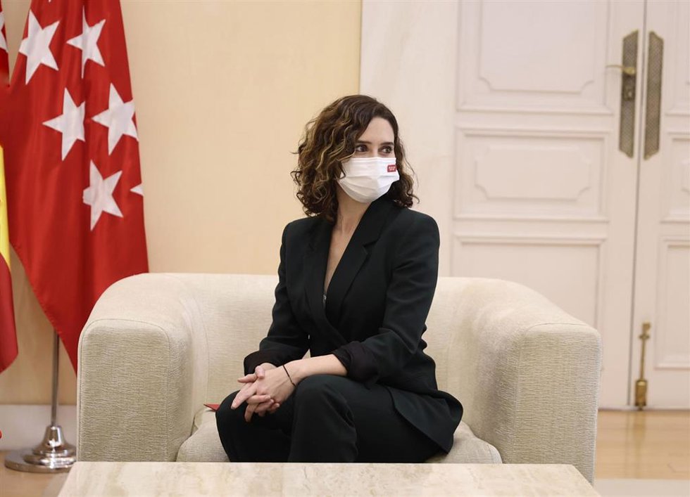 La presidenta de la Comunidad de Madrid, Isabel Díaz Ayuso.