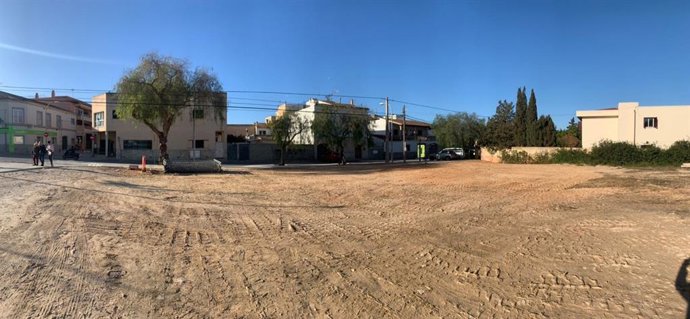 Solar donde se ubicaban las casetas de Son Fangos