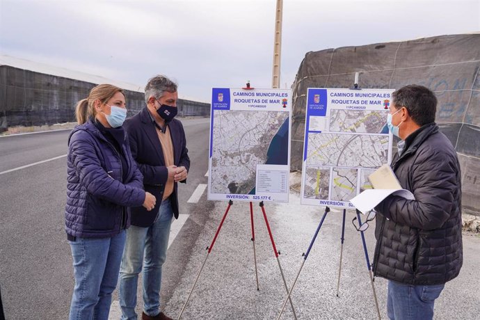 Presentación del plan de caminos rurales de Roquetas de Mar.