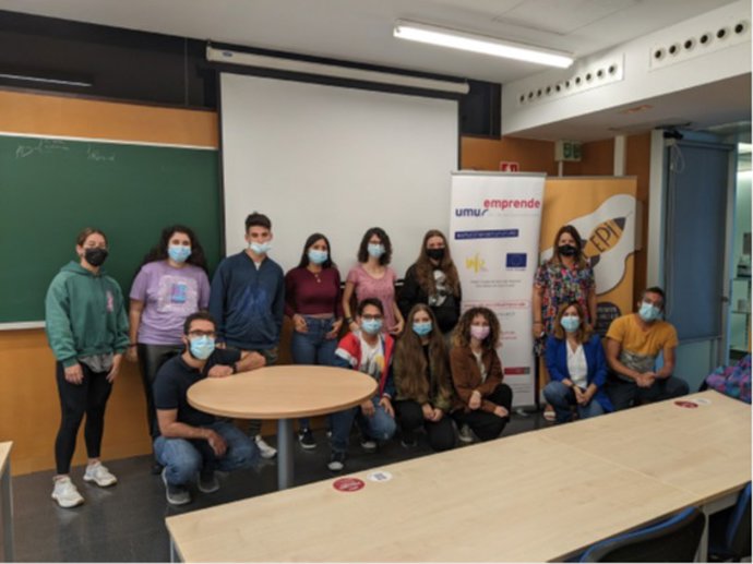 Talleres de emprendimiento celebrados en las universidades públicas de la Región