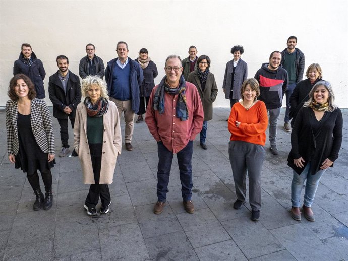 La candidatura a la junta directiva d'mnium liderada per Xavier Antich.