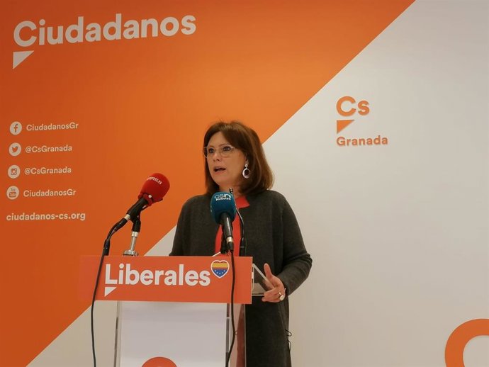 La diputada de Ciudadanos (Cs) en el Parlamento de Andalucía y portavoz de la formación naranja en la Comisión de Educación en la Cámara andaluza, Mar Sánchez.