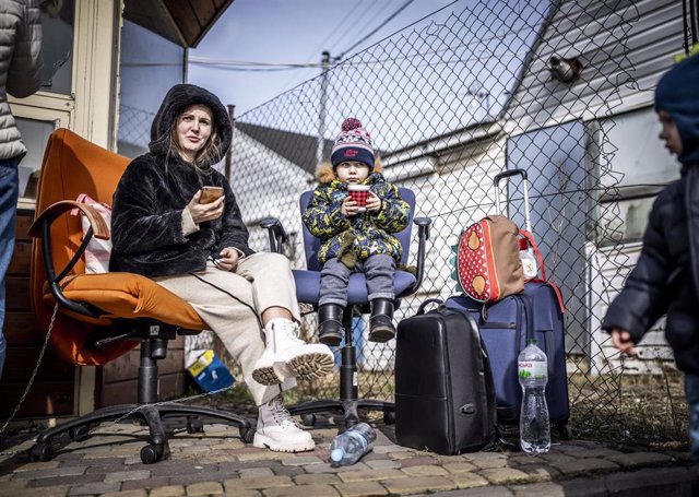 Refugiados ucranianos en Polonia 