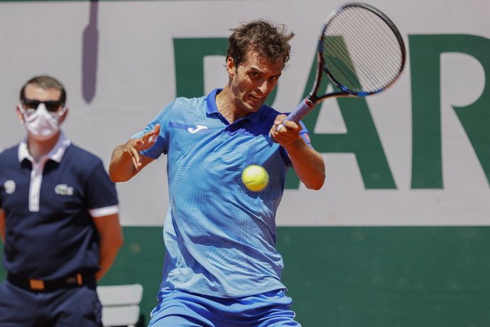 Archivo - Albert Ramos-Vinolas of Spain during the first round of Roland-Garros 2021, Grand Slam tennis tournament on June 01, 2021 at Roland-Garros stadium in Paris, France - Photo Nicol Knightman / DPPI