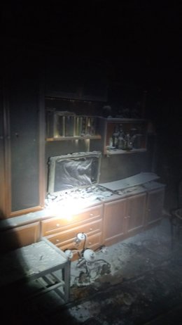 FUEGO EN UNA VIVIENDA DE EZCARAY