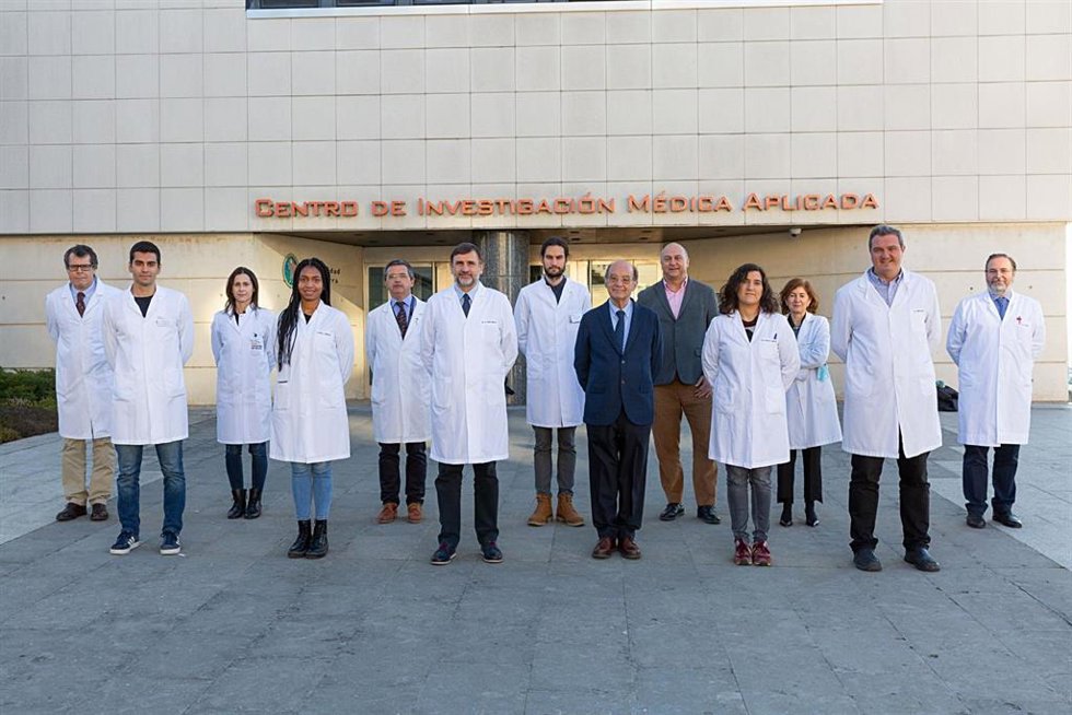 Investigadores que han participado en el estudio.