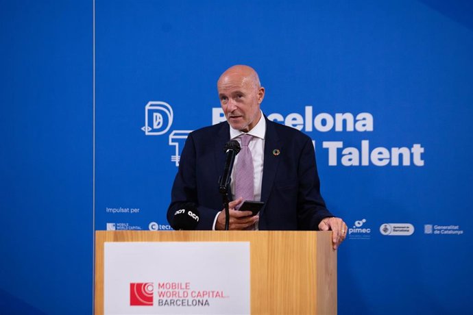 Archivo - El CEO de Mobile World Capital Barcelona, Carlos Grau