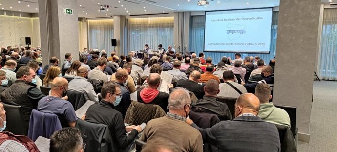 Asamblea extraordinaria de la Asociación de Transportistas Portavehículos.
