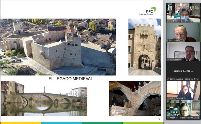 Varios enclaves fortificados de Teruel se muestran como referentes patrimoniales en Europa.