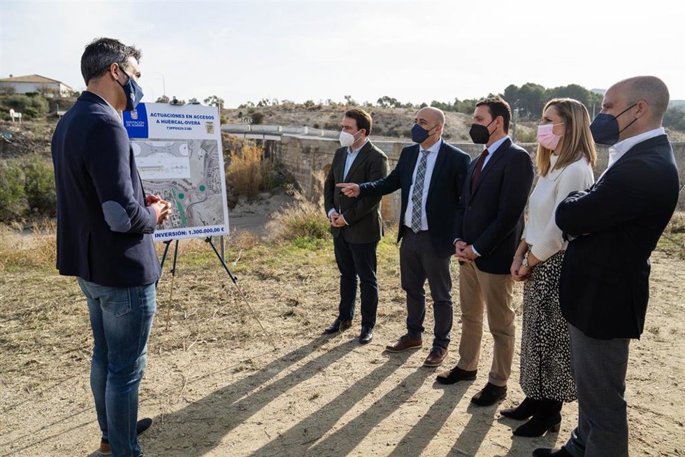 Presentación del proyecto del puente de San Isidro en Huércal-Overa (Almería).