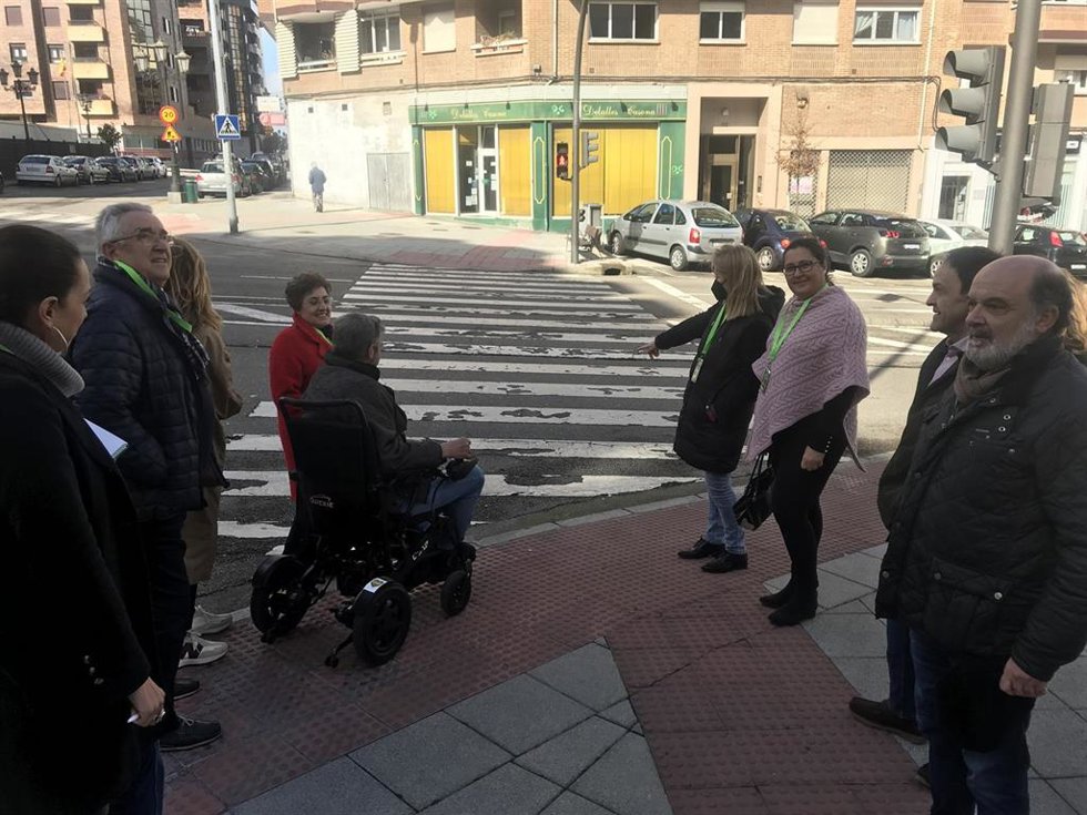 Visita de Cristina Coto a La Argañosa-La Ería