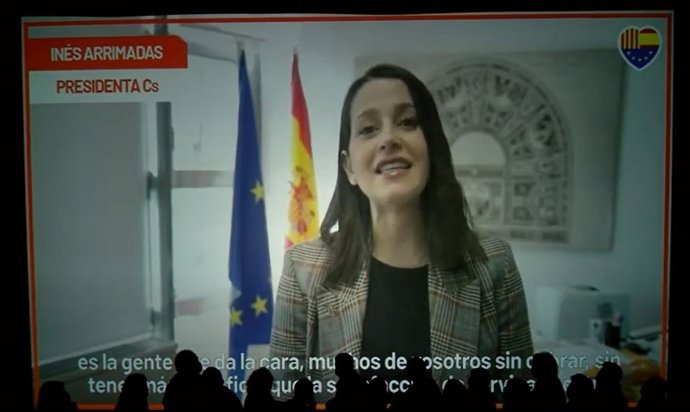 La presidenta de Cs,  Inés Arrimadas