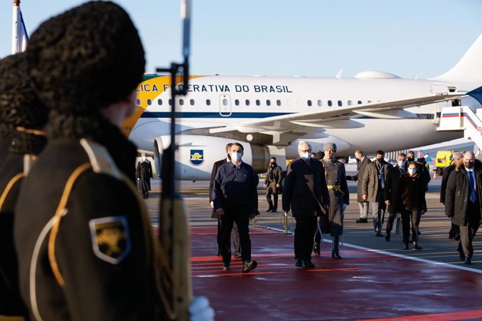 El president del Brasil, Jair Bolsonaro, a Rússia. Arxiu.