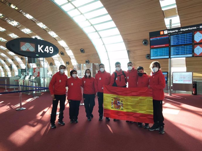 El equipo paralímpico español viaja a Pekín cumpliendo el protocolo antiCOVID.