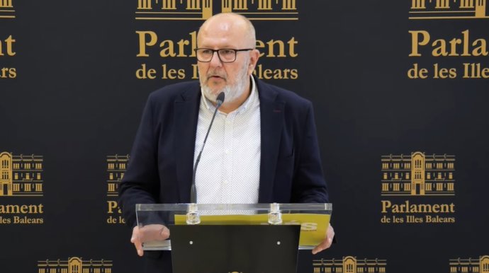 El portavoz de MÉS en el Parlament, Miquel Ensenyat.