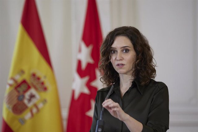 Archivo - La presidenta de la Comunidad de Madrid, Isabel Díaz Ayuso